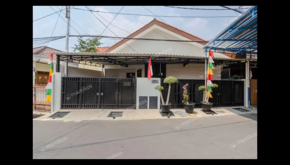 Rumah baru renov dikontrakan