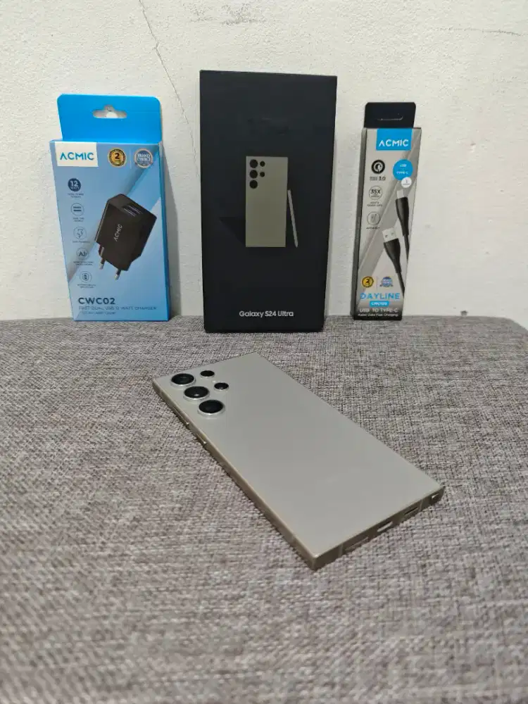 Samsung S24 Ultra 12/256 Fullset bonus charger