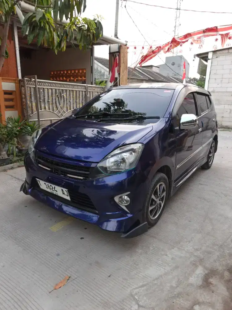Toyota Agya G mt 2014 pajak panjang mulus