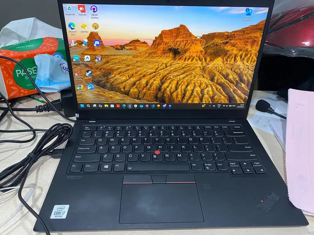 Laptop Lenovo X1 Carbon Gen 8 i7 gen 10 8GB 512GB