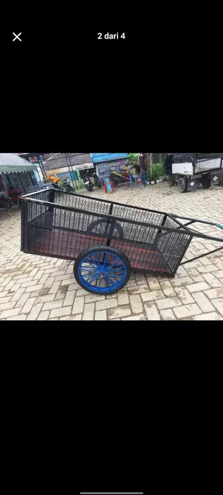 Gerobak Tarik Motor