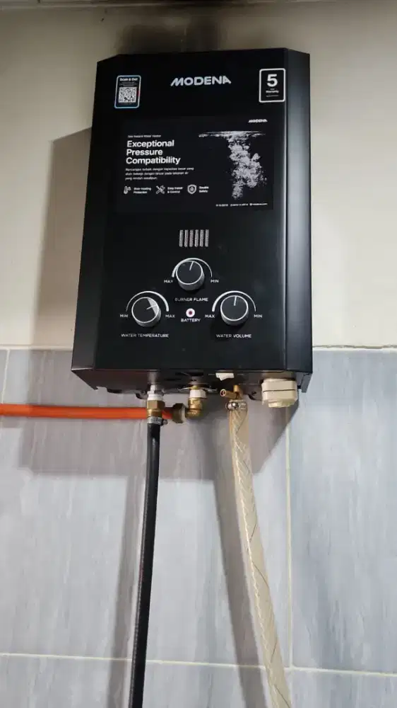 Dijual cepat Water Heater Modena Gas