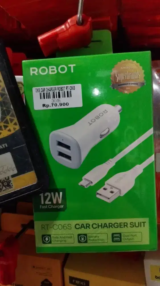 CAR CHARGER ROBOT RT-C06S | ATLANTIS DAHSYAT