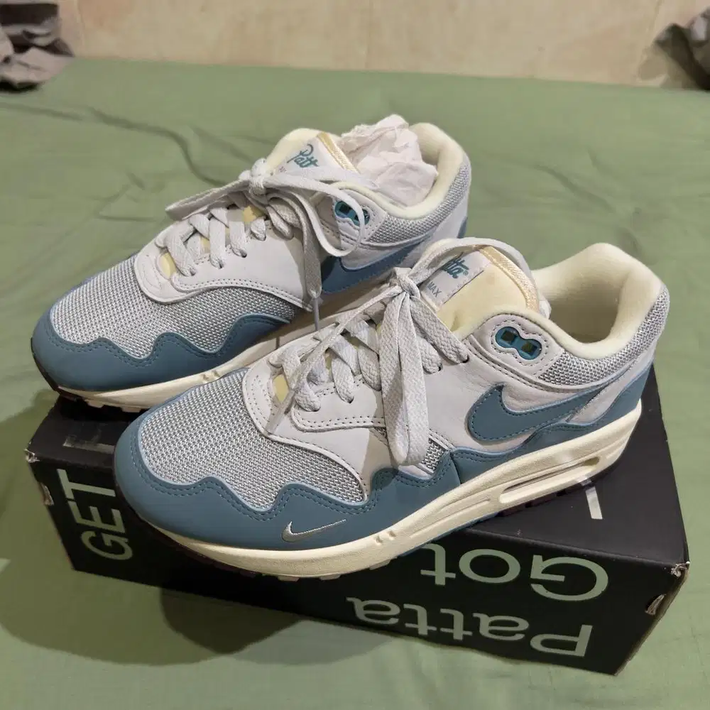 Nike Air Max 1 Patta Waves Noise Aqua (With Bracelet)