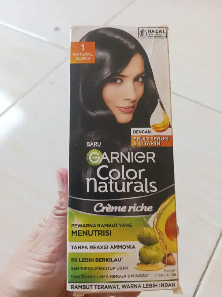 Garnier color black natural
