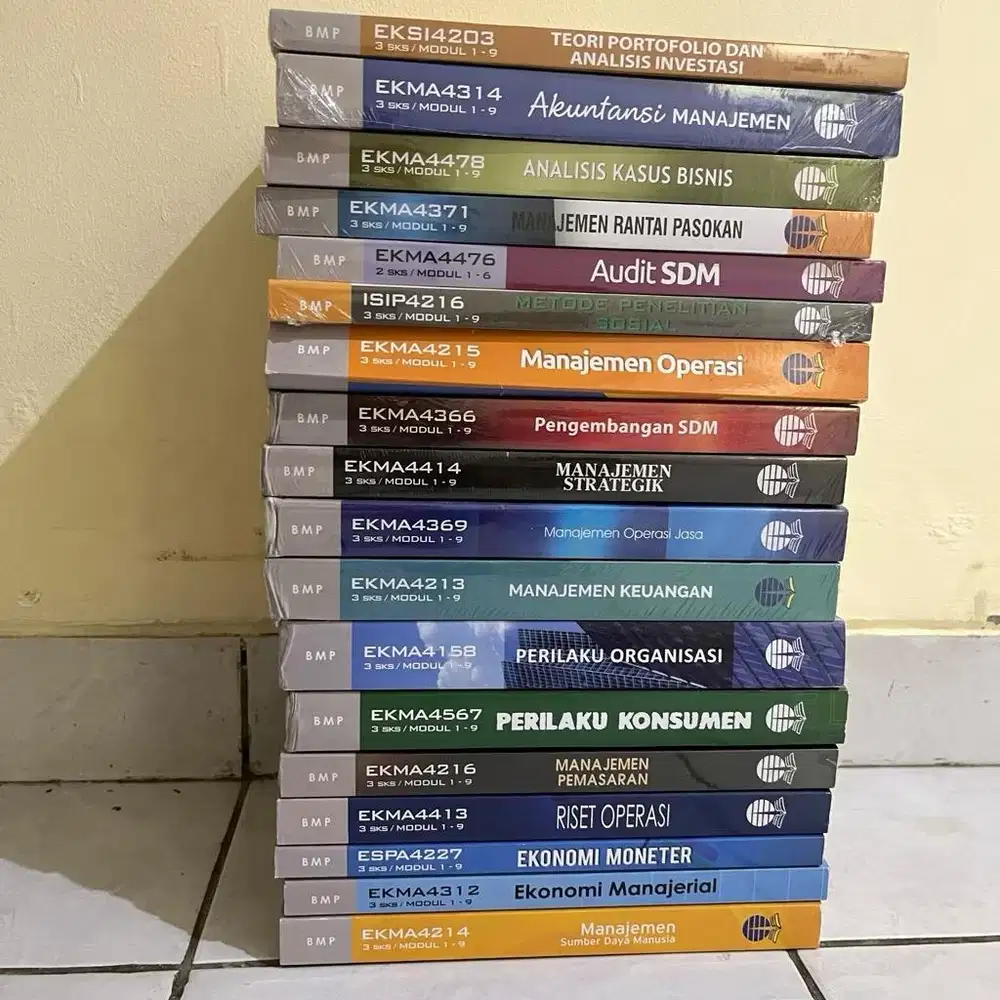 Buku modul Universitas Terbuka