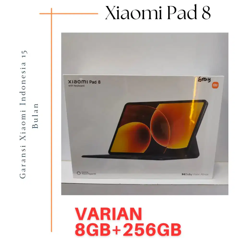 Xiaomi Pad 8 Garansi Resmi Indonesia