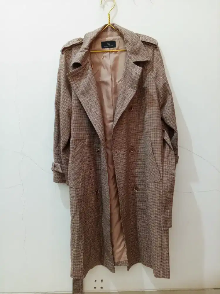 long coat motif HS premium megar mayung
