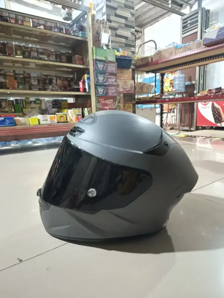 KYT TTC grey second pemakaian