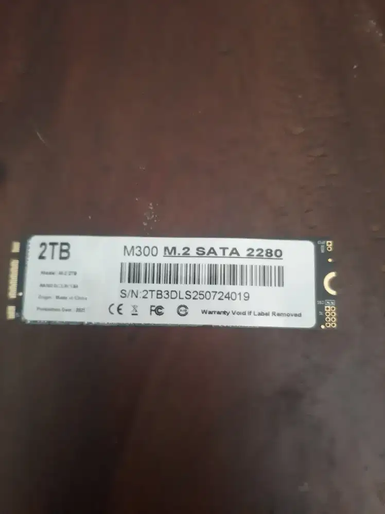 SSD M2 2TB Sudah pakai cassing eksternal