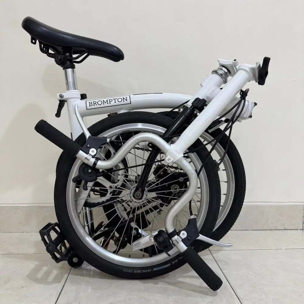 BROMPTON M3E PAPYRUS WHITE A LINE 2021 - ISTIMEWA