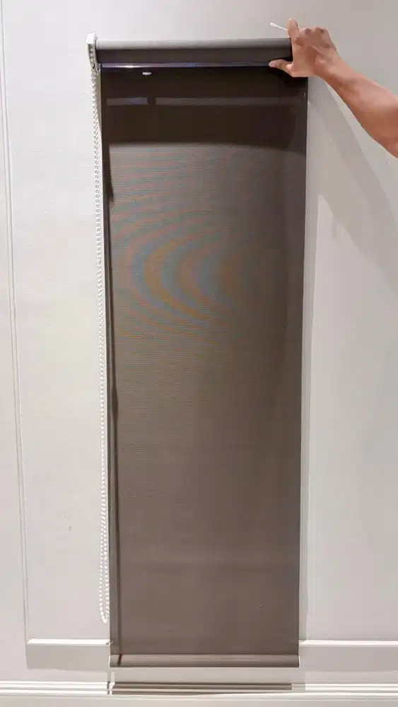 Roller blind Brown