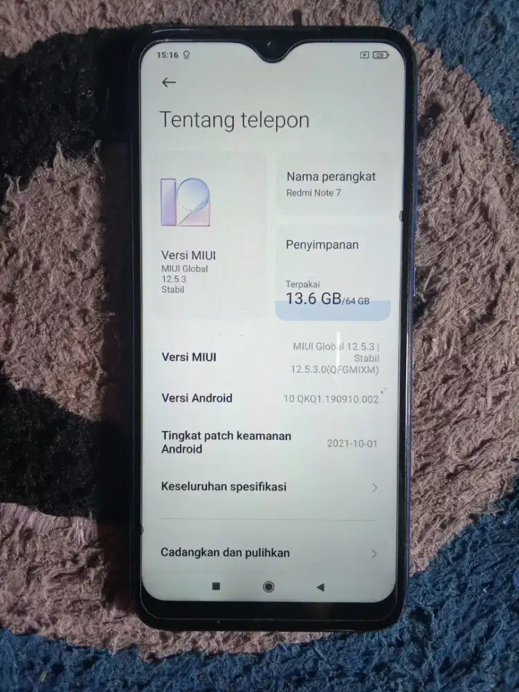 Redmi note 7 ram 4 64