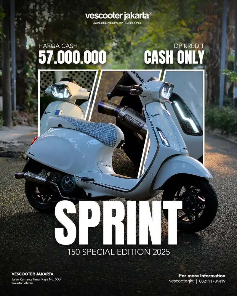 VESPA SPRINT 150 SPECIAL EDITION 2025
