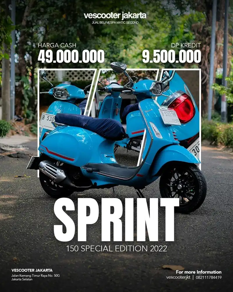 VESPA SPRINT 150 SPECIAL EDITION 2022