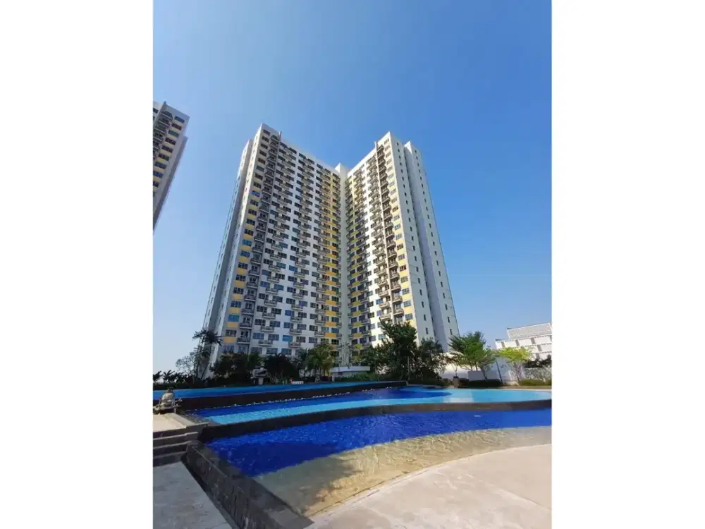 Disewakan Apartemen Springlake Summarecon Bekasi Tipe 3 Kamar Full Furnish Lantai Rendah Lokasi Strategis dekat Akses Tol