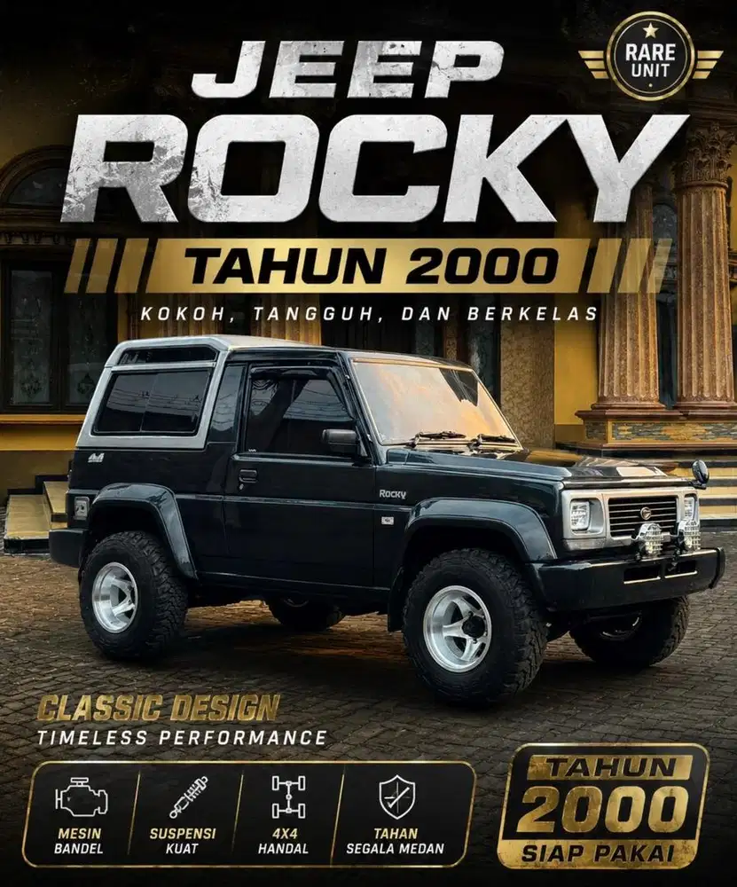 TAFT ROCKY 4x4 KONDISI ISTIMEWA