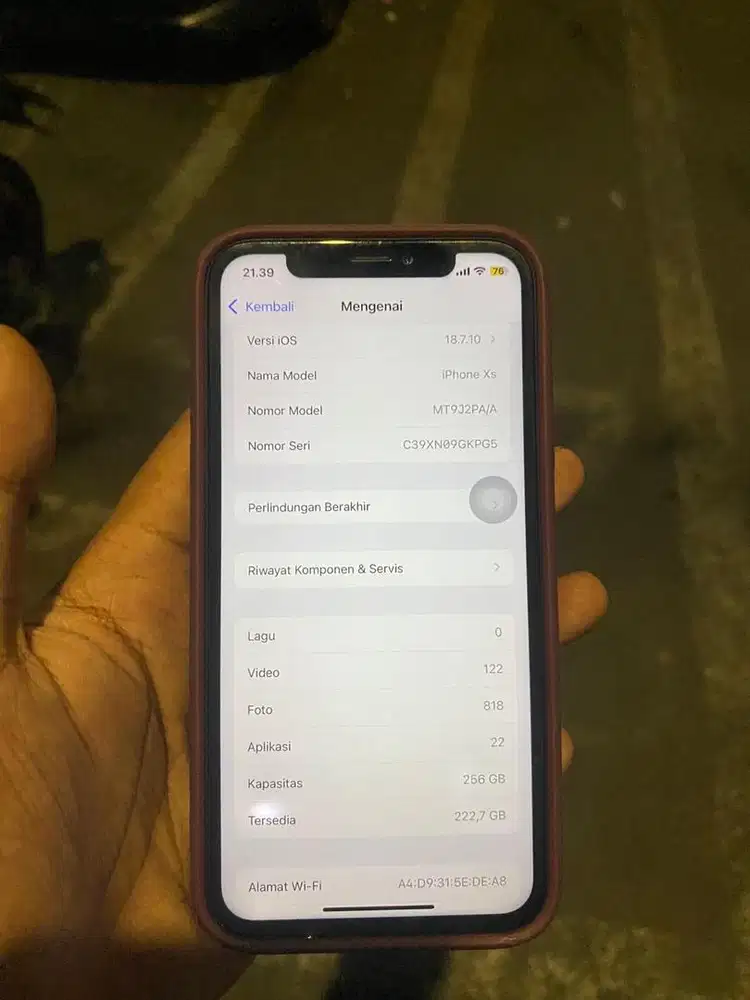 iPhone xs 256Gb
