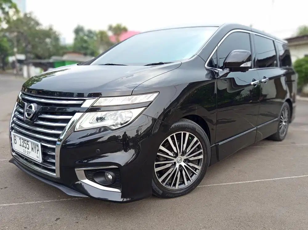 Nissan New Elgrand 2.5 HWS AT Facelift 2014 Hitam Sgt Istimewa Sekali