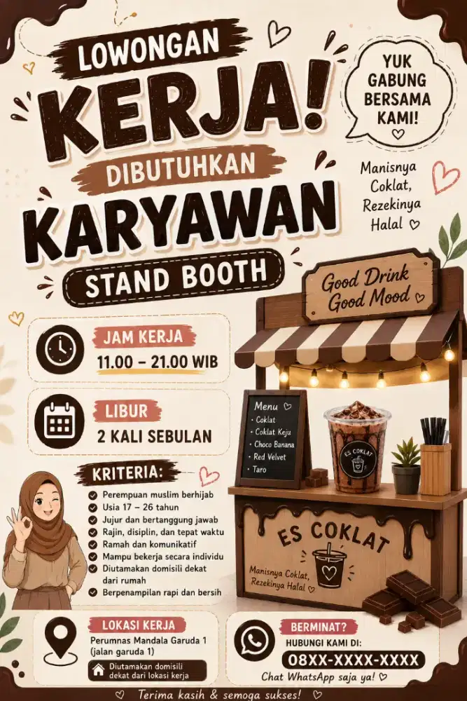Karyawan standbooth