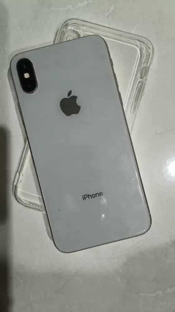 iphone X 256 mulus sinyal aktif pemakaian lama