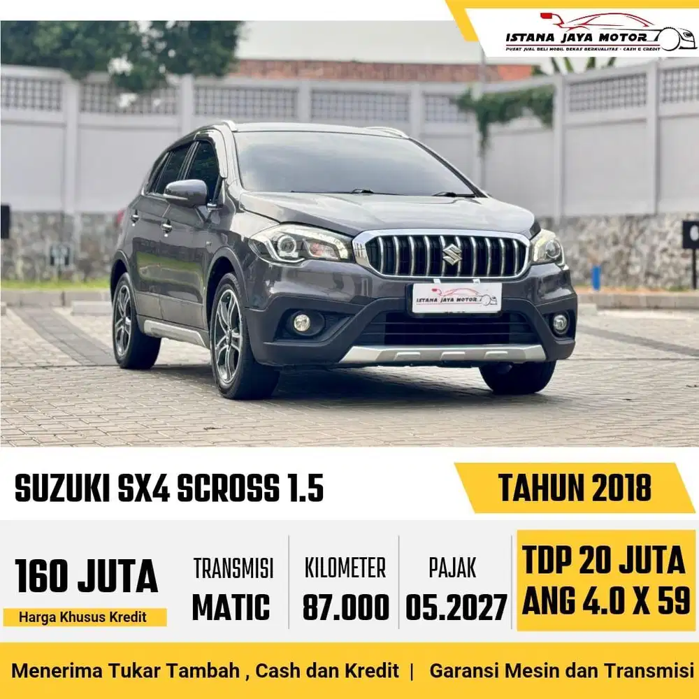 [TANGAN 1] Suzuki S Cross SX4 1.5 Automatic 2018 Abu