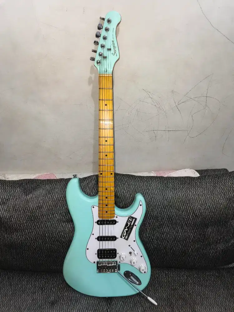 gitar SCORPION Stratocaster Upgrade