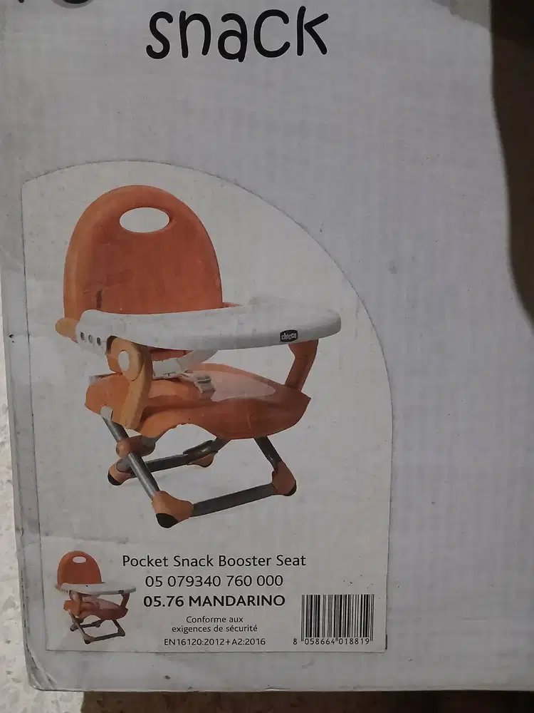 Chicco Pocket Snack Booster Seat / Kursi Bayi / Kursi Makan bayi