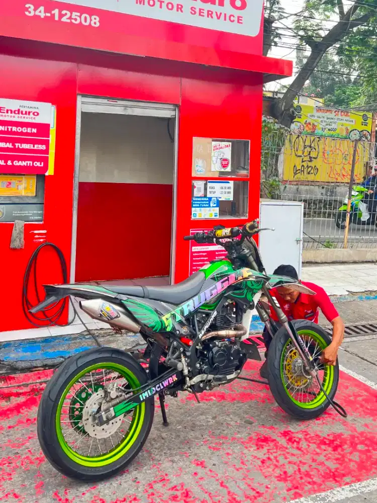 KAWASAKI KLX 2017 DTRACKER SPESIAL ENGINE