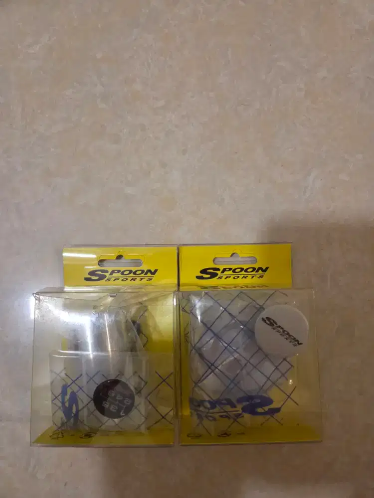 Oil filler cap dan Shift Knob 6 speed Spoon asli Jepang