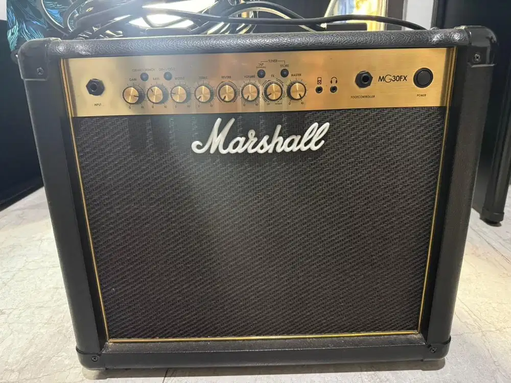 MARSHALL MG30GFX GOLD GUITAR AMPLI