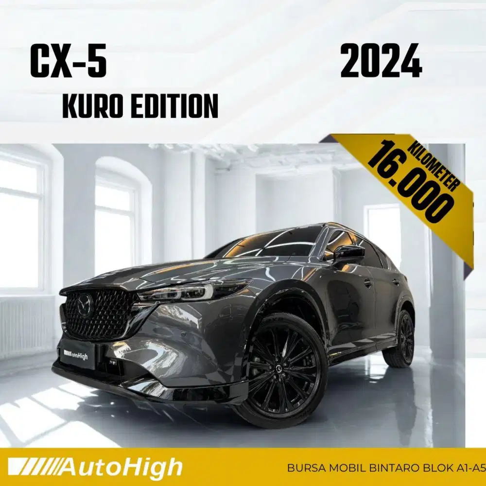 DP10% [Km16.000] CX5 AWD Kuro 2024 Grey / CX-5 Reg 2025 #AUTOHIGH