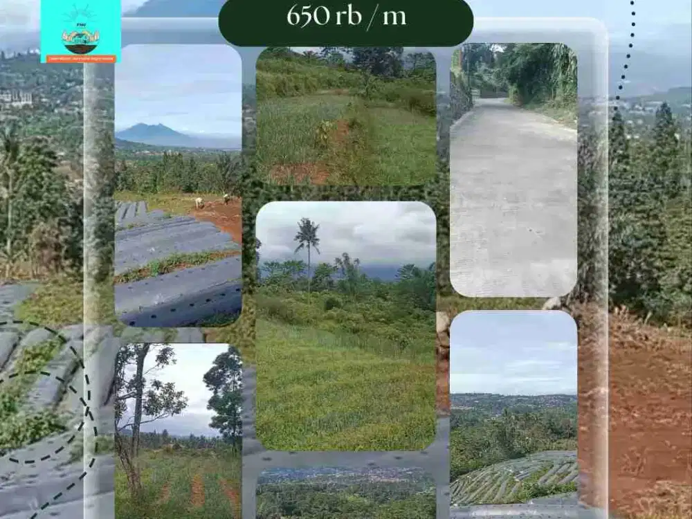Best view Di jual cepat Di cilember Cisarua puncak bogor