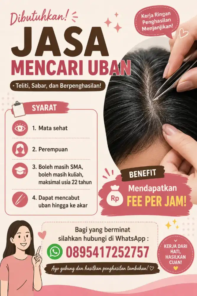 Jasa Cabut Uban
