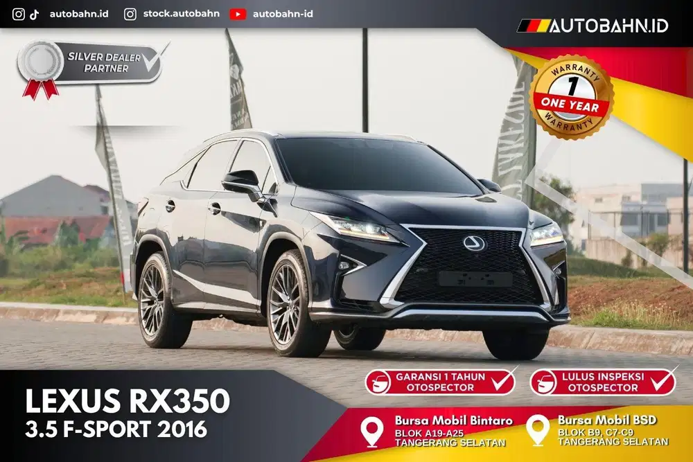Rare Spec! Lexus RX350 F Sport 2016 Full Options! x5 rx200 lx570