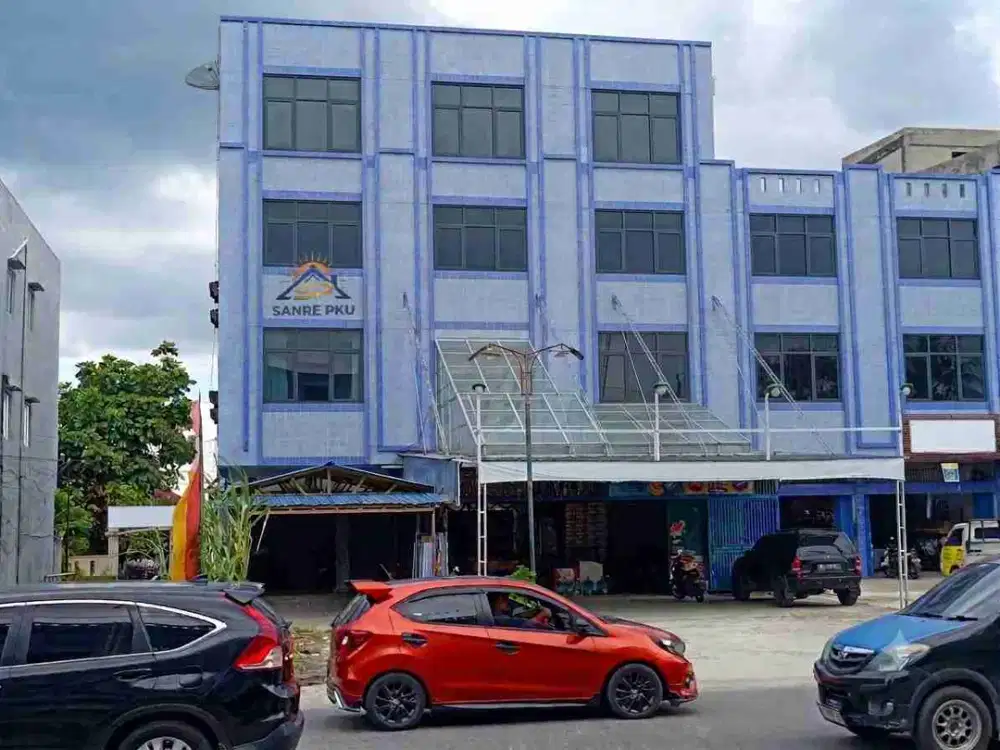 RUKO MURAH POSISI HOOK KOMERSIAL 4 LANTAI TEPI JL. HARAPAN RAYA