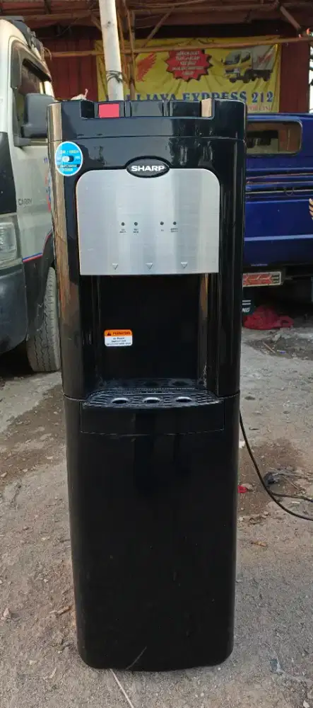 Dispenser sharp galon bawah original pemakaian
