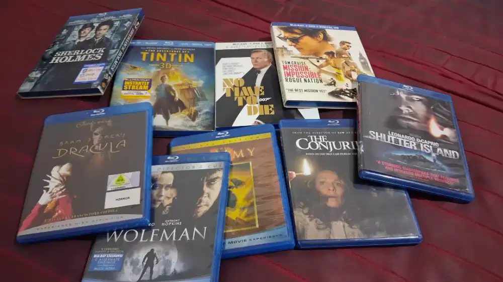 Paket blu-ray disc original (region free)