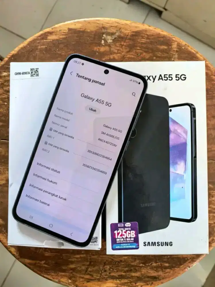 SAMSUNG A55 5G  8+8/128
