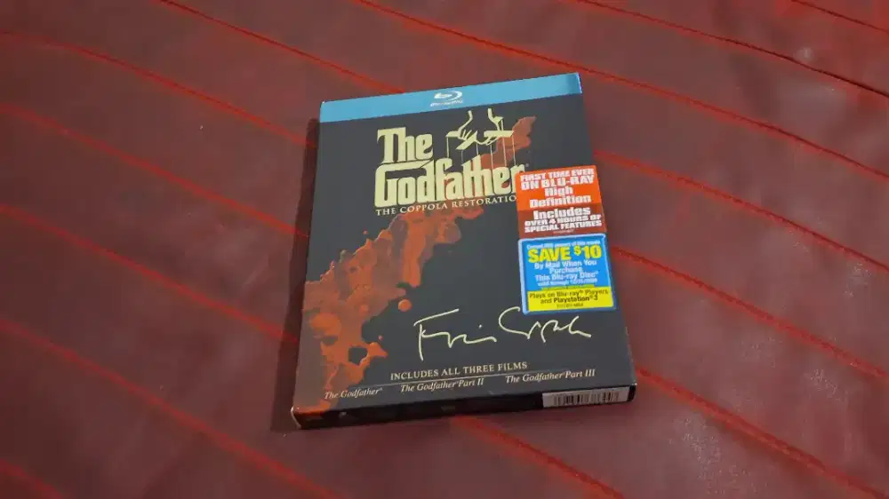 Blu-ray disc the Godfather (region free)