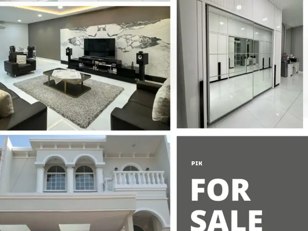 ‼DIJUAL‼  Rumah di Bukit Golf Mediterania PIK . Cluster Flamboyan.