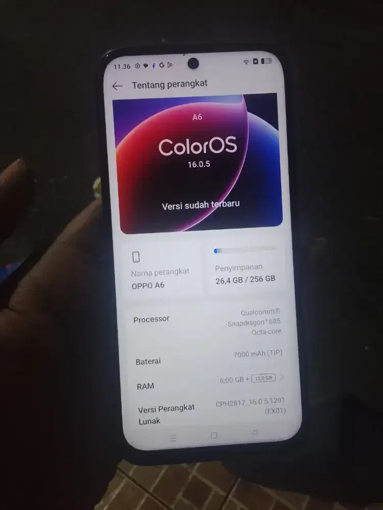 Oppo A6 6/256 muluss