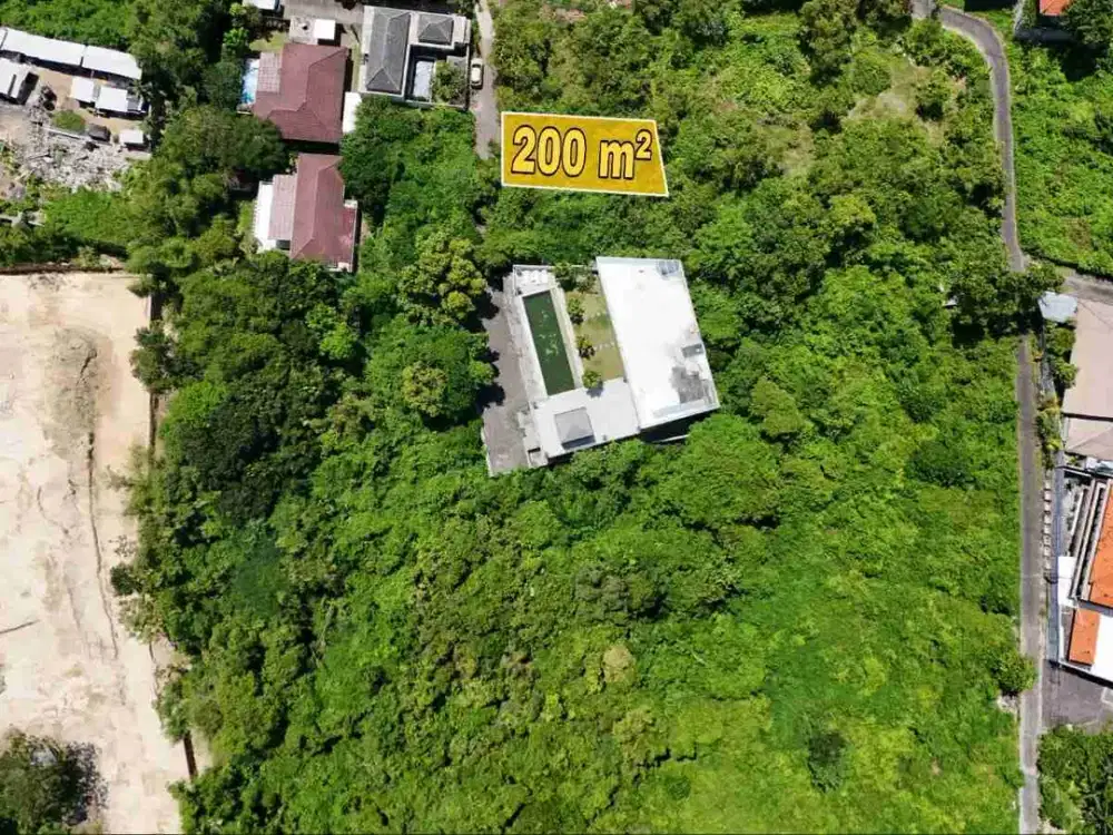 Tanah 200m2 Lingkungan Villa Mewah Toyaning Ungasan