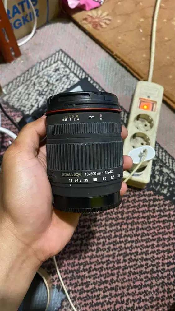 Lensa Sigma DC 18-200 for SONY
