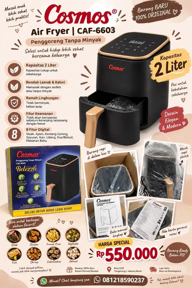 Air Fryer Cosmos & Electric Pot Kris