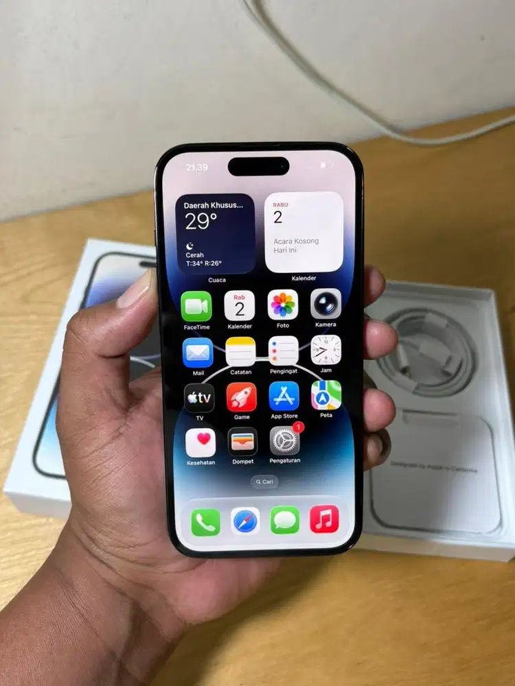 iPhone 14 Pro 128GB INTER ALL Operator Bisa Semua Kartu | Like New
