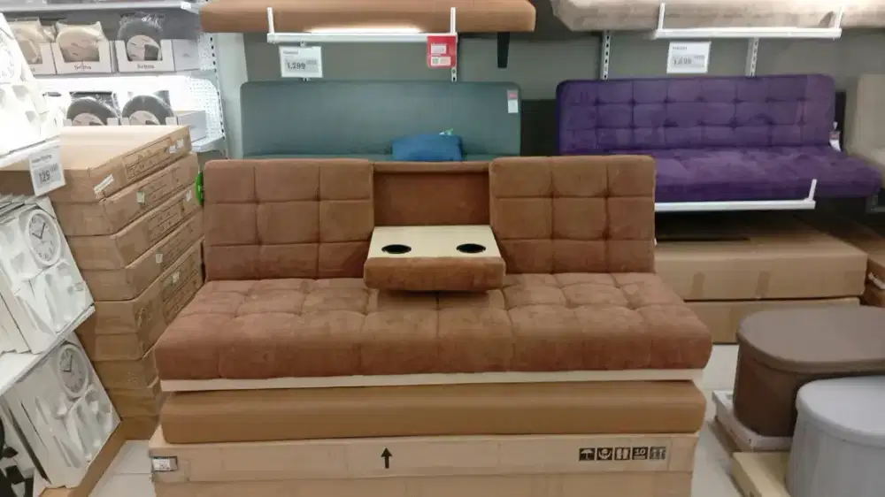 SOFABED GERANO BROWN