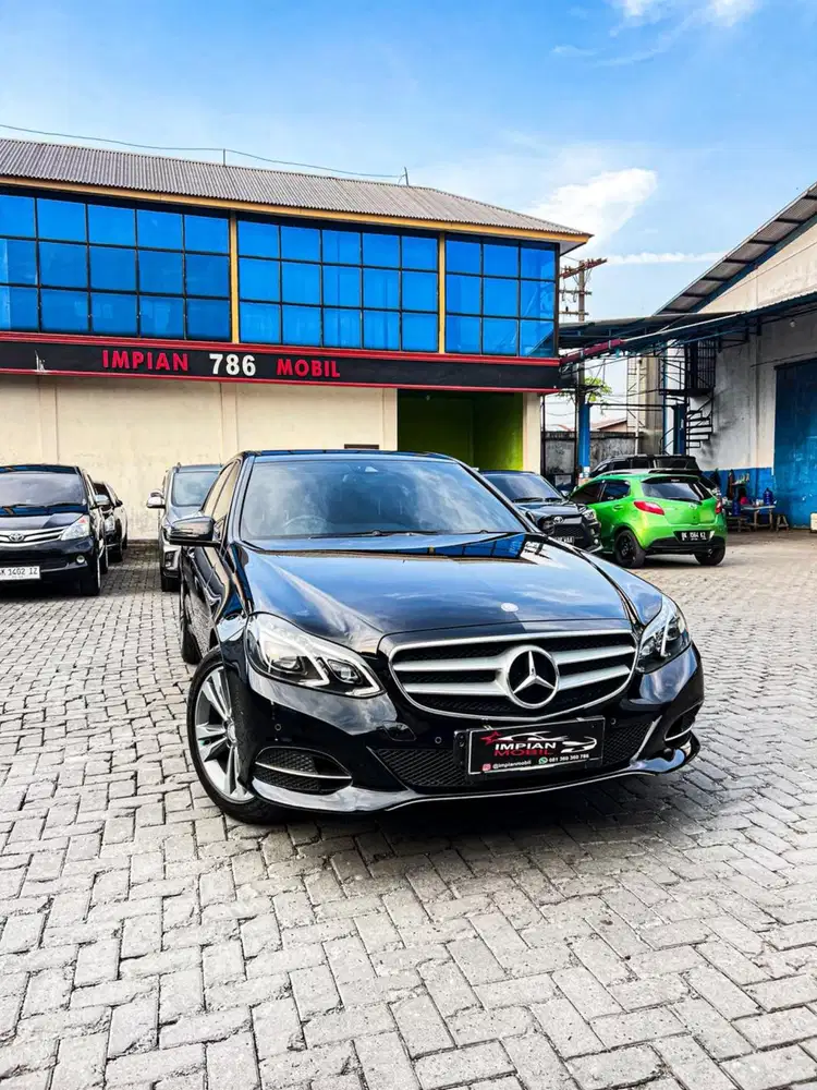 Mercedes Benz E250 Avantgarde Hitam 2013 E 250 bmw 320i 520i civic