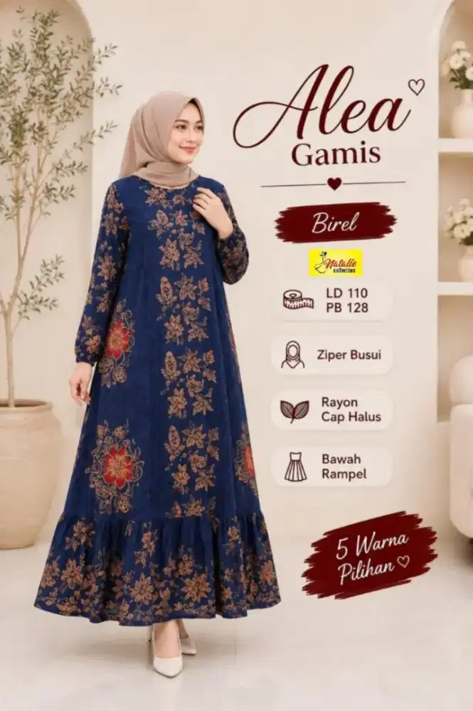 Rp150.000,-

GAMIS BATIK
Cap

LD 110 PB 128
Zipper Busui
Rayon Halus