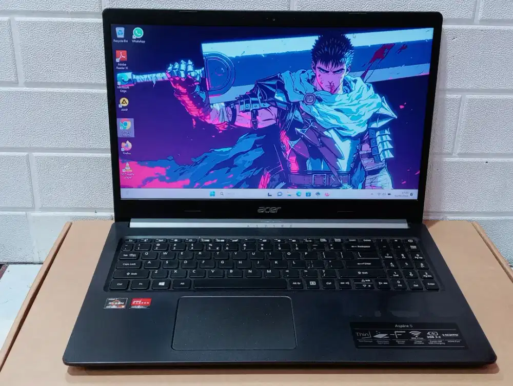 LAPTOP ACER ASPIRE A515-44 AMD Ryzen 5-4500U RAM 20GB /SSD 512 GB